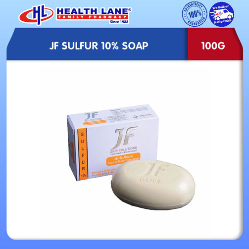 JF SULFUR 10% SABUN 100G